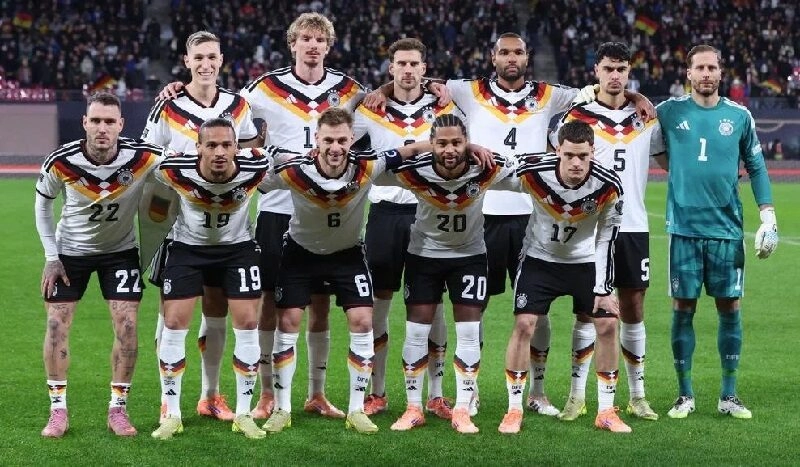 Đội hình dự kiến của Đức tại World Cup 2026